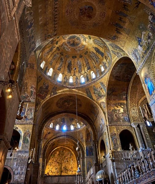 Interior of Saint Mark’s Basilica